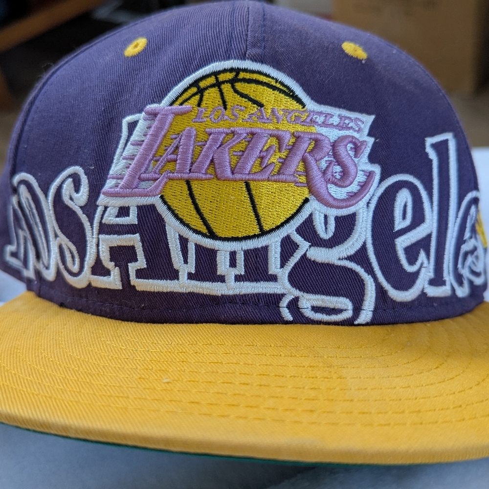Los Angeles Lakers New Era Hardwood Classic 2 Tone Adjustable Hat
